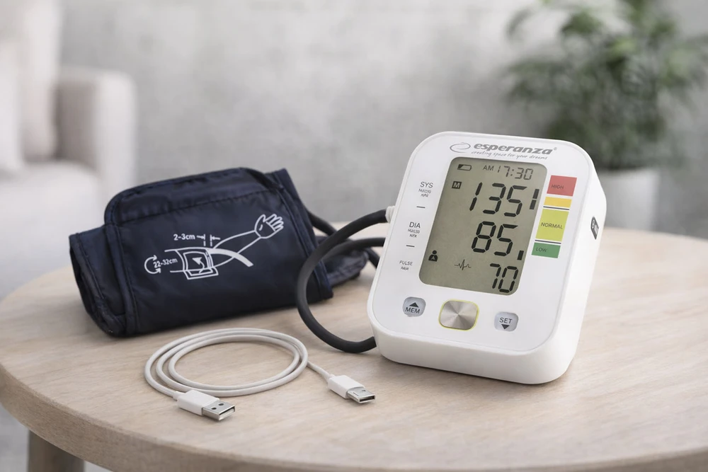 Kraujospūdžio matuoklis ESPERANZA ECB003 - 5901299954256 VERVE ARM BLOOD PRESSURE MONITORIUS