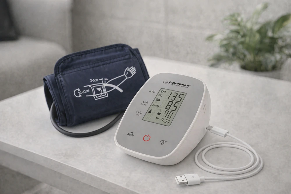 Kraujospūdžio matuoklis Esperanza ECB007 upper arm blood pressure monitorius