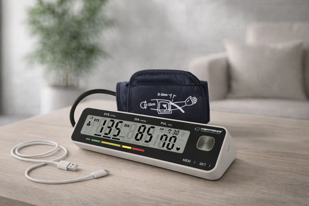 Kraujospūdžio matuoklis Esperanza ECB009 upper arm blood pressure monitorius