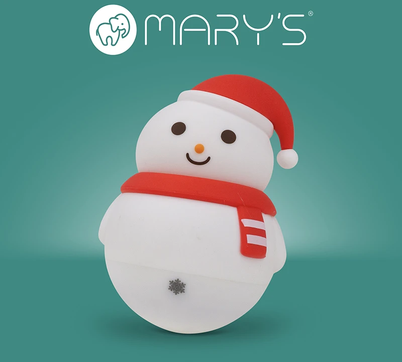 Eco Light Mary’s lampka nocna led bałwan