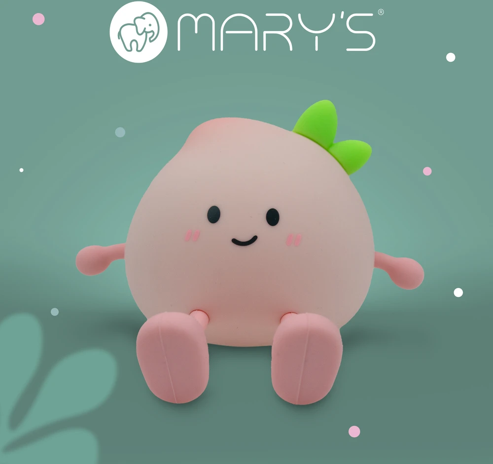Eco Light Mary’s lampka nocna led brzoskwinia