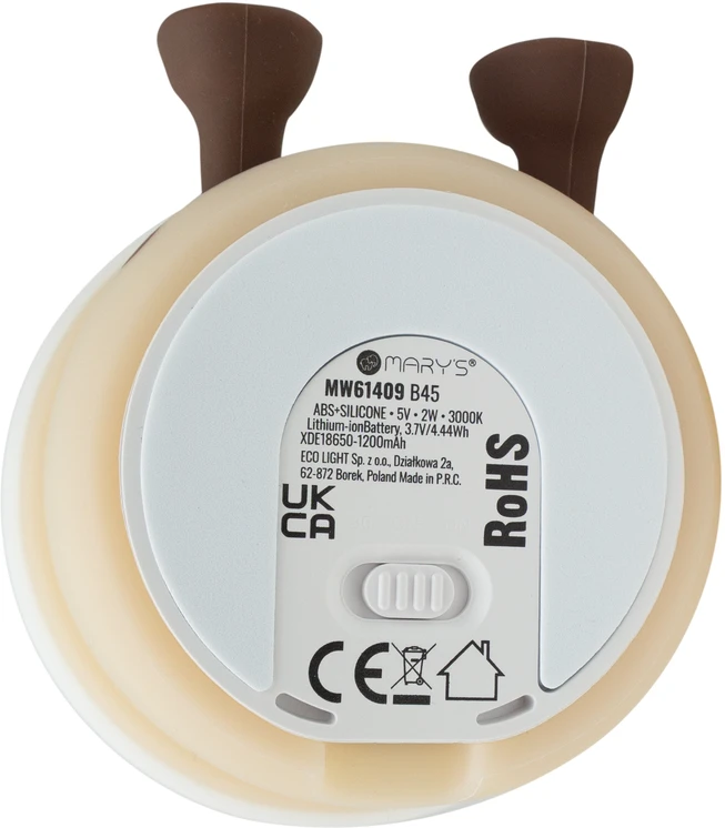 Eco Light MARY'S MW61409 burbulinės arbatos LED naktinė lemputė