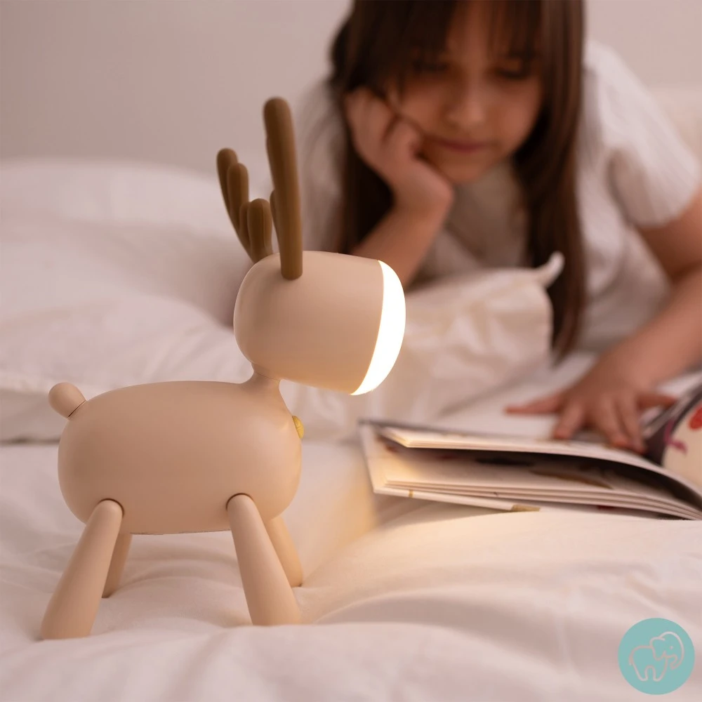 Eco Light Mary’s lampka nocna led jelonek smėlio spalva