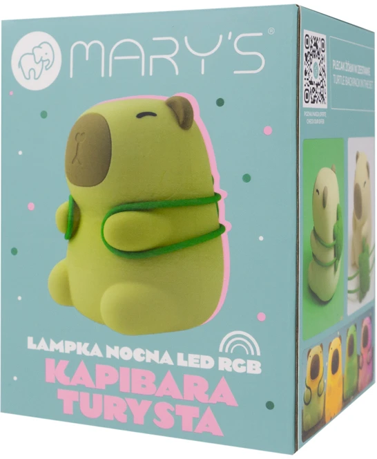 Eco Light Ecolights MARY'S LED Naktinė lempa - Keliautojas kapibara
