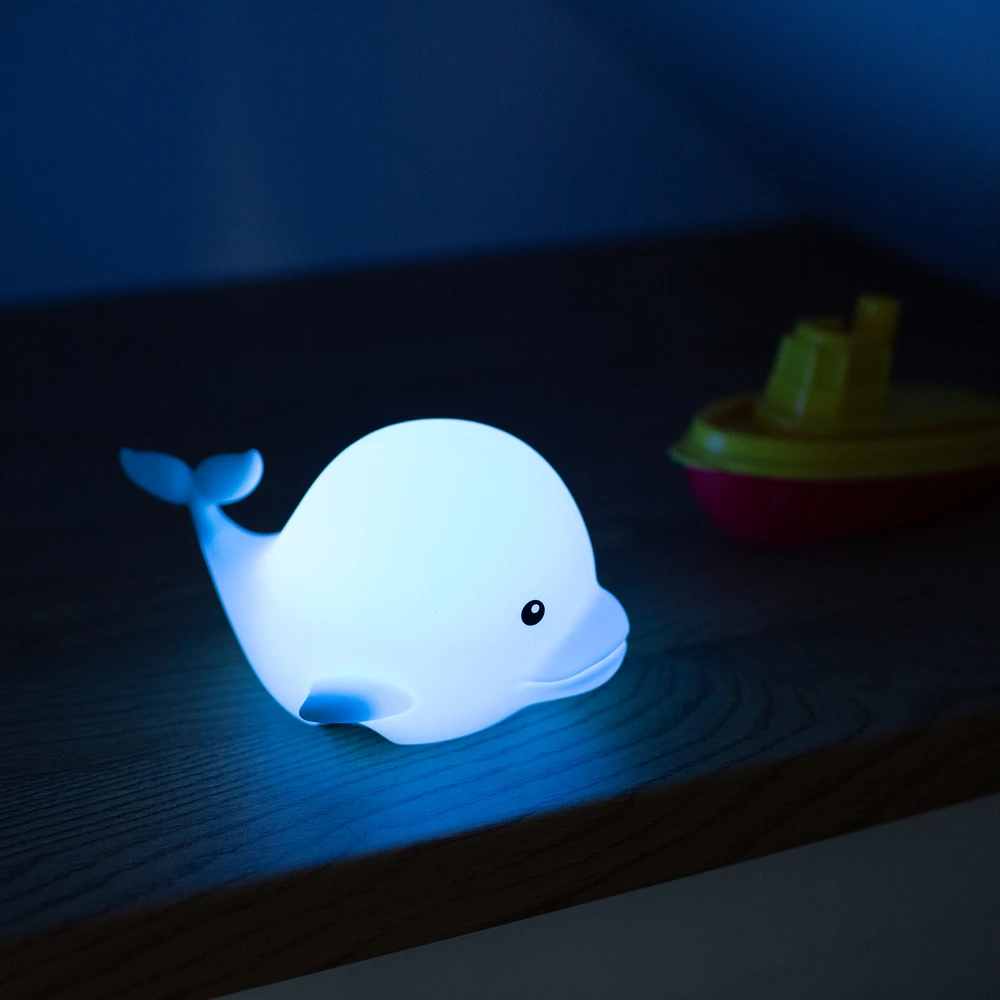 Eco Light MARY'S MW61414 RGB Dolphin LED naktinė lemputė