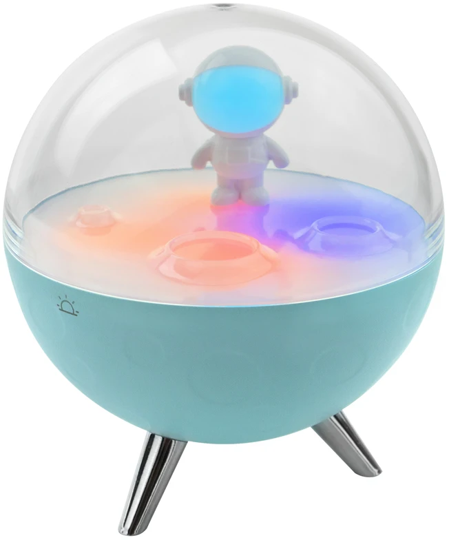 Eco Light Mary’s lampka nocna led rgb księżyc mėlyna