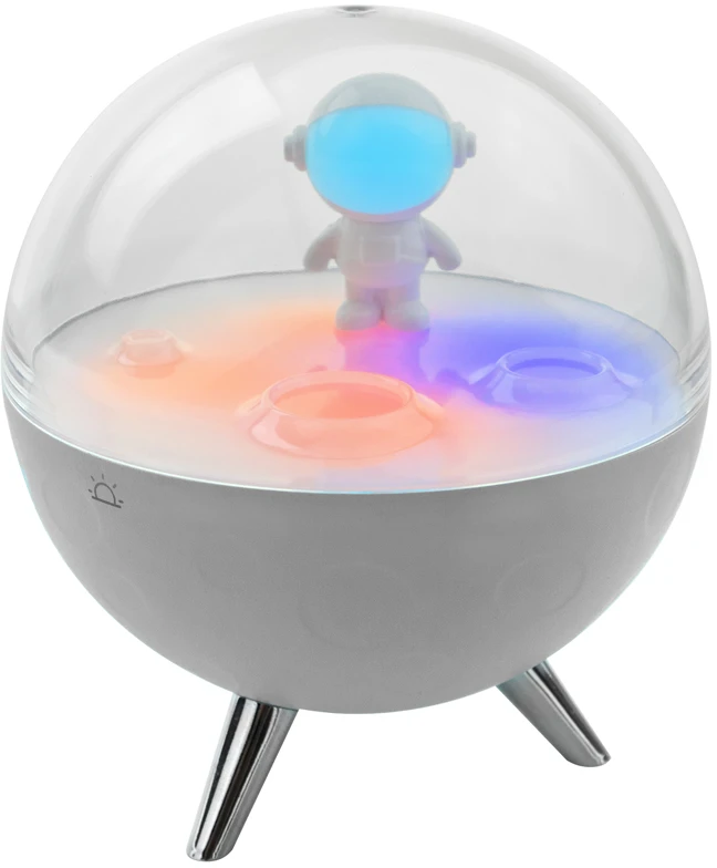 Eco Light Mary’s lampka nocna led rgb księżyc balta