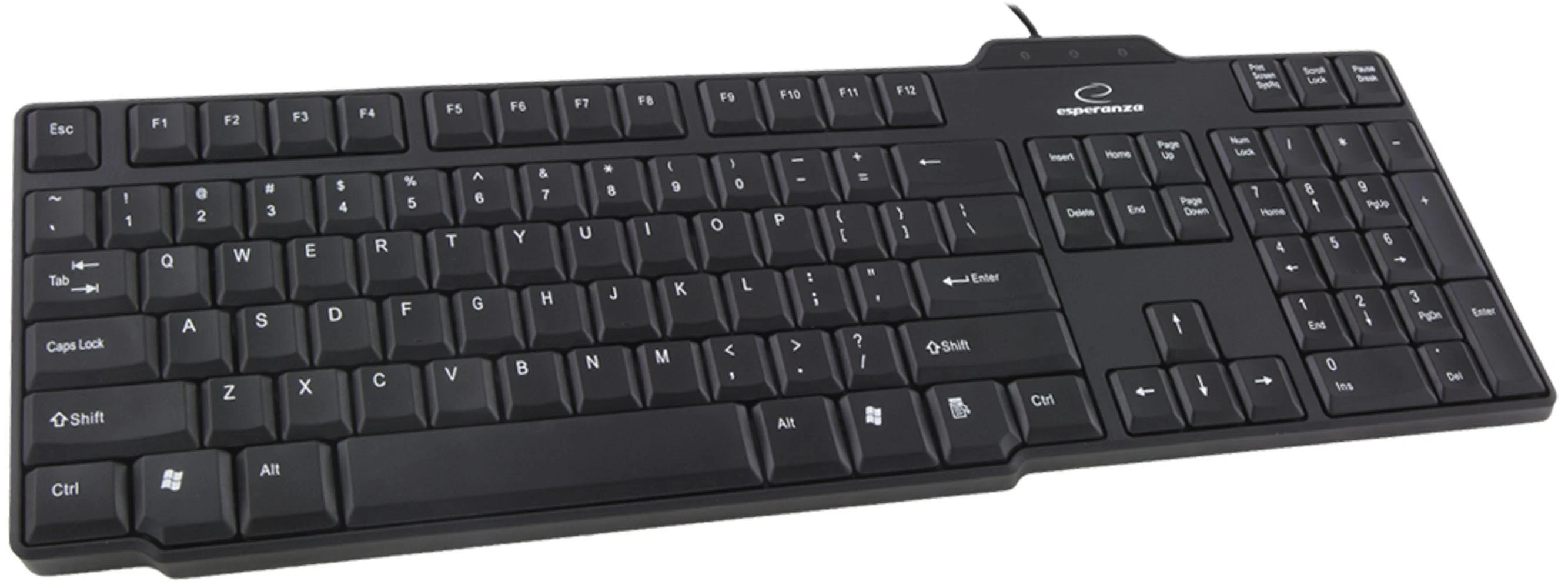 ESPERANZA EK116 – 5905784769288 BUFFALO klaviatūra, standartinė USB 104 klavišai