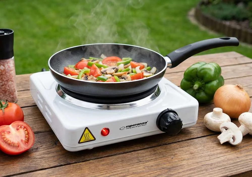 Esperanza EKH013W Baltas Electric stove