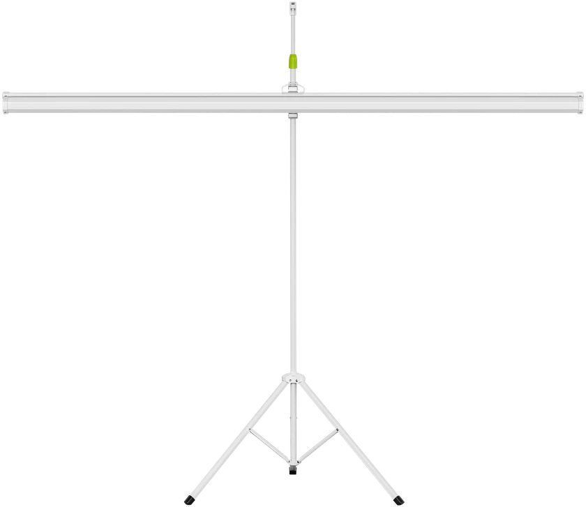 Projektorius Cabletech pastatomas projekcinis ekranas 200x200cm 100"