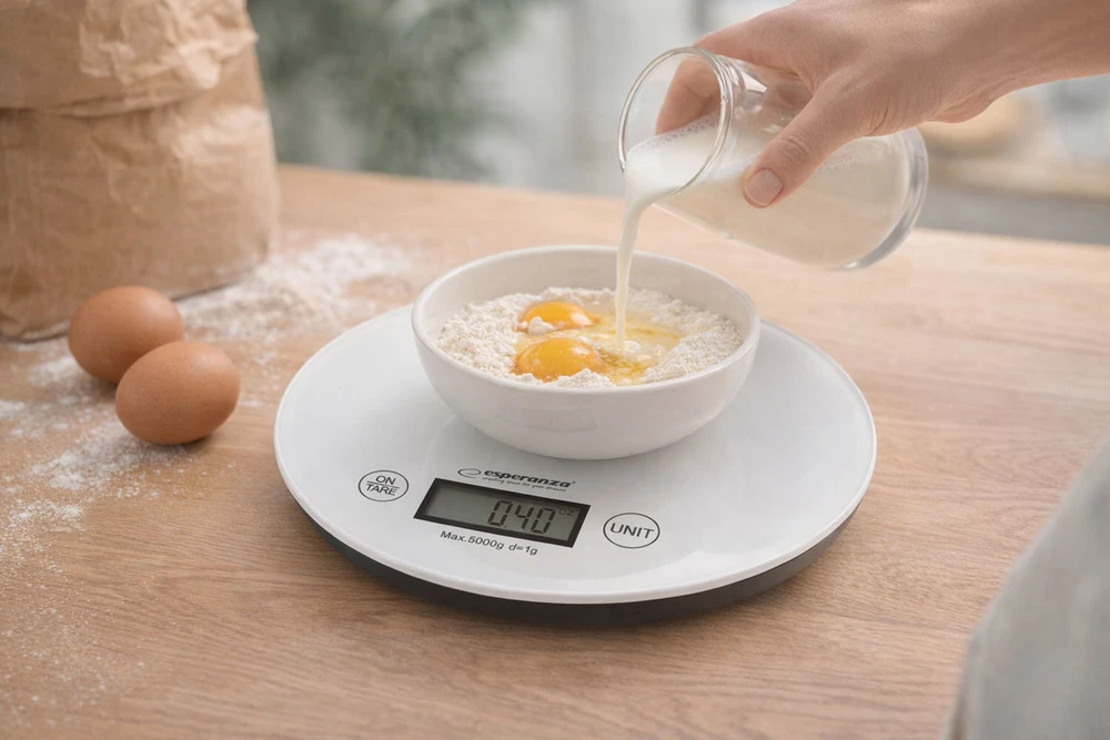 Virtuvinės svarstyklės ESPERANZA EKS003W MANGO (baltos)