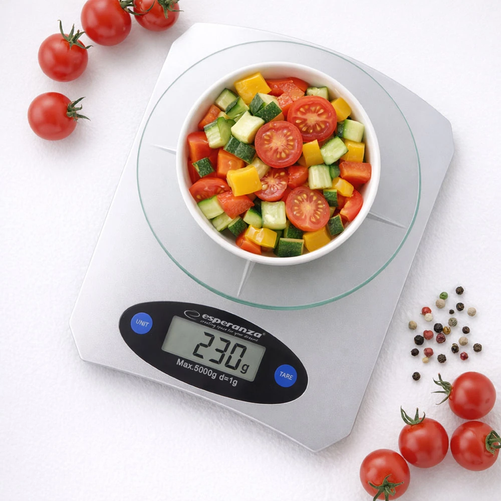 Virtuvinės svarstyklės Esperanza EKS006 Electronic kitchen scale Rectangle
