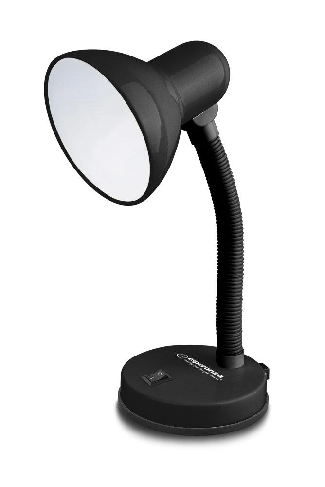 Esperanza stalinė lempa E27 vega juoda ELD109K