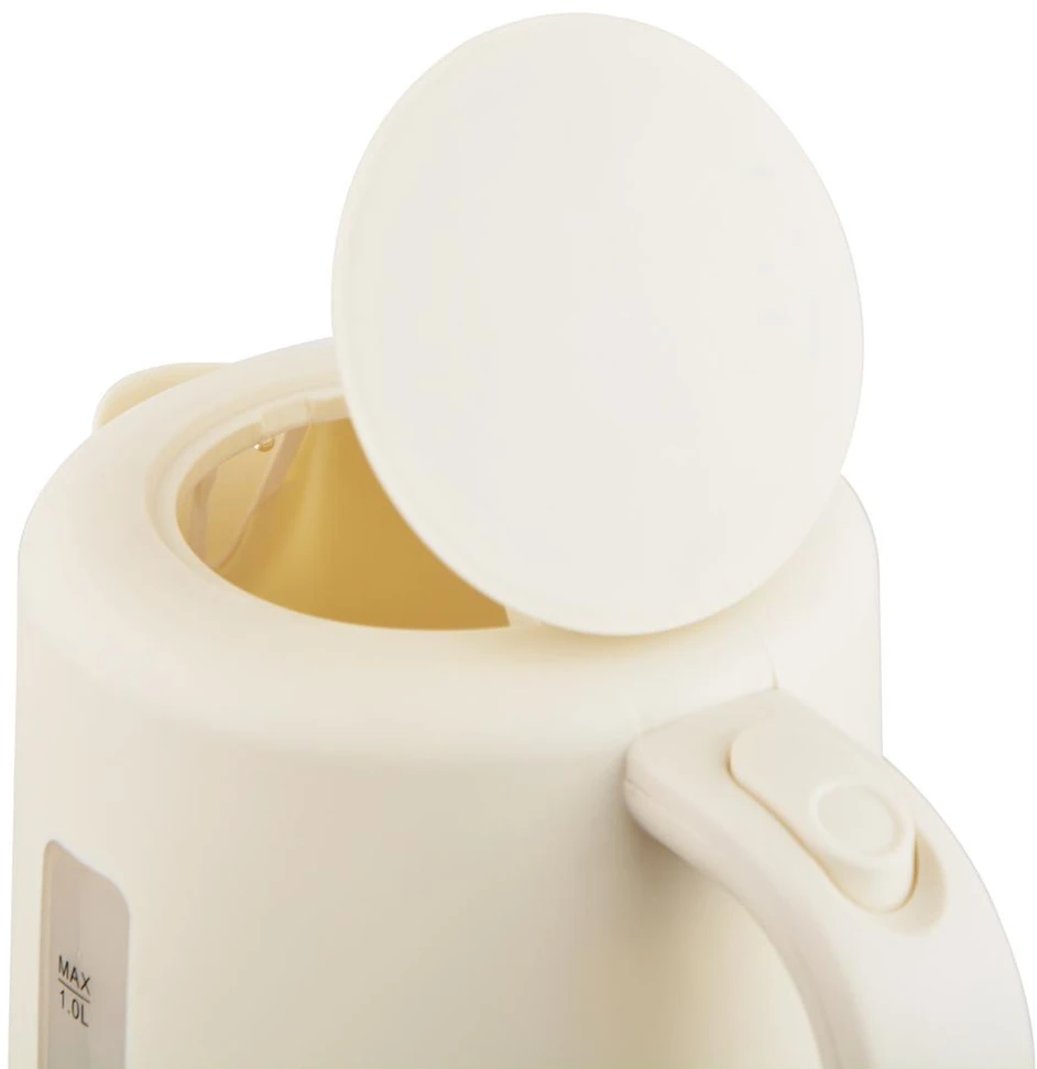 Elektrinis virdulys, turistinis, kreminė, 1,0l, klausberg, kb-9047
