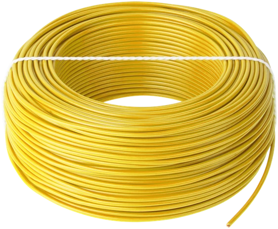 Elektrokabel 4113# Kabelis 1 x 0,5 geltonas