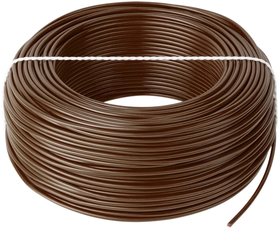 Elektrokabel LgY kabelis 1x1 H05V-K rudas