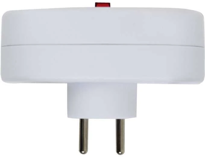 Esperanza ELK306W Electrical splitter 2 GN. Baltas