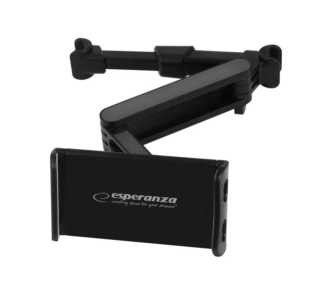 Auto Telefono Laikiklis - Esperanza EMH139 360° Galvos Atramos Laikiklis Juodas