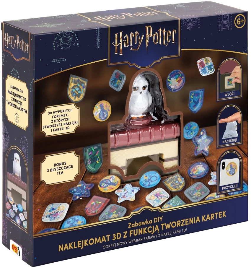 Epee Rinkinys kreatywny naklejkomat 3d harry potter