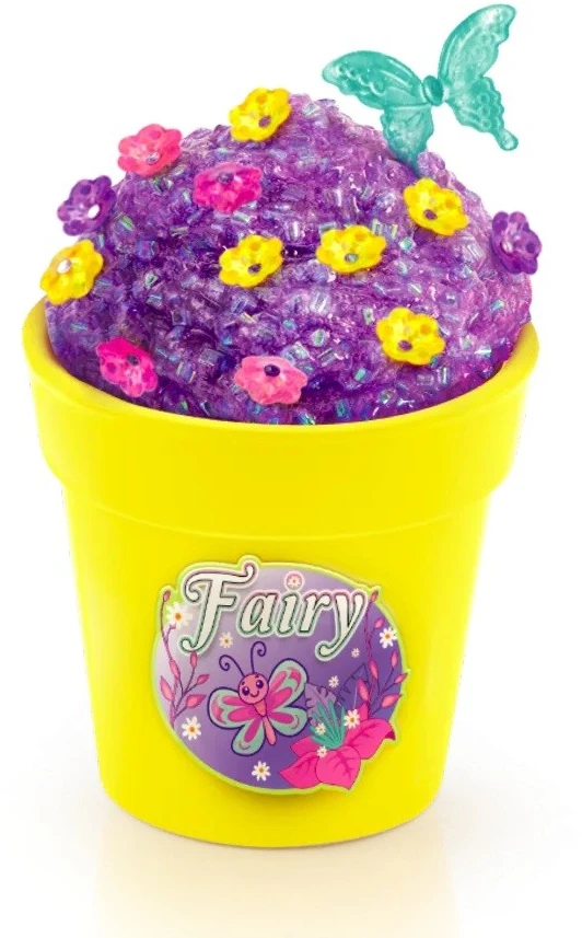 Epee Rinkinys „Slime Flower Creations“ kūrybinis rinkinys – geltonas gėlių vazonas