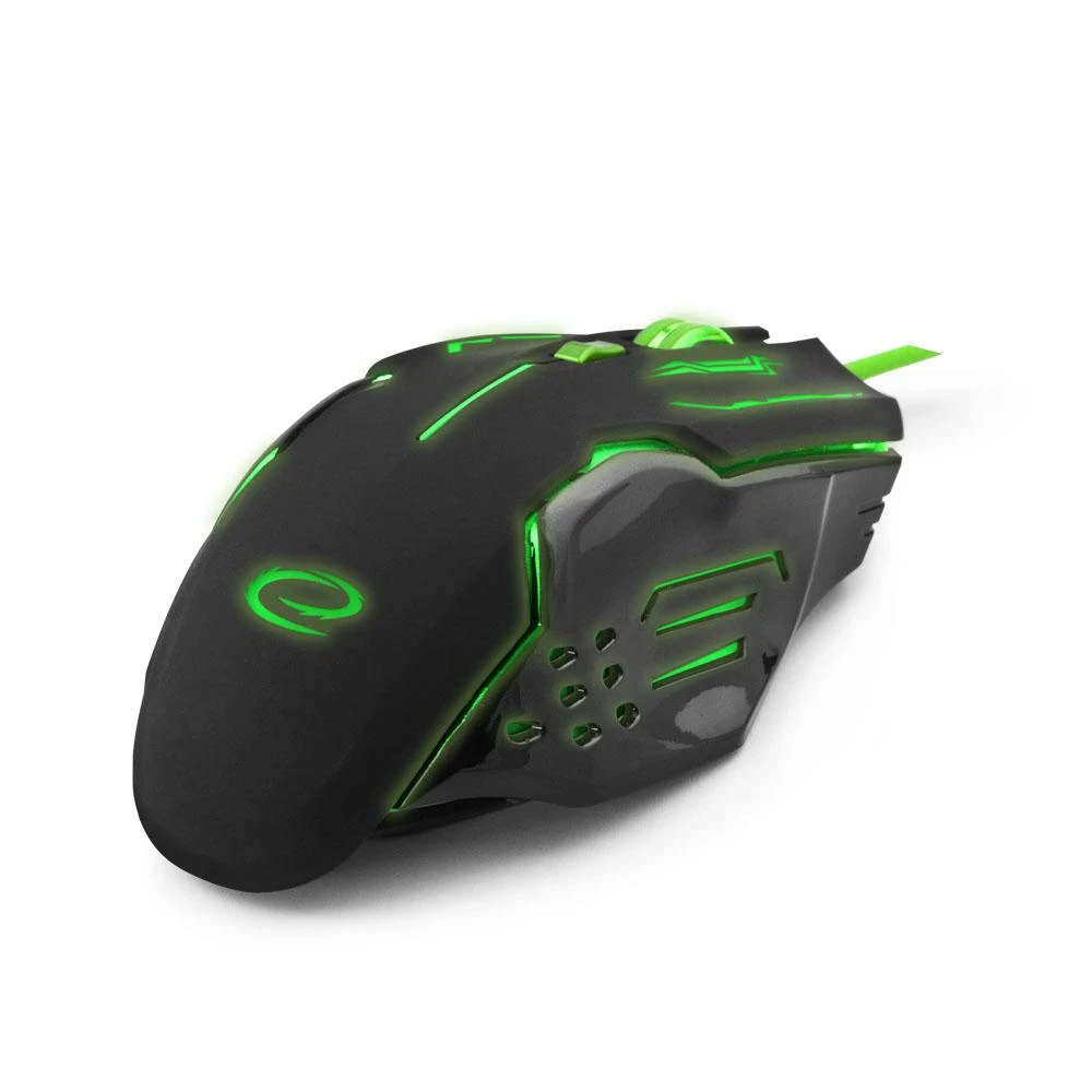 ESPERANZA EGM403G - 5901299925478 ESPERANZA EGM403G MX403 APACHE - su laidu 6D GAMING Optinė pelė USB - Žalias