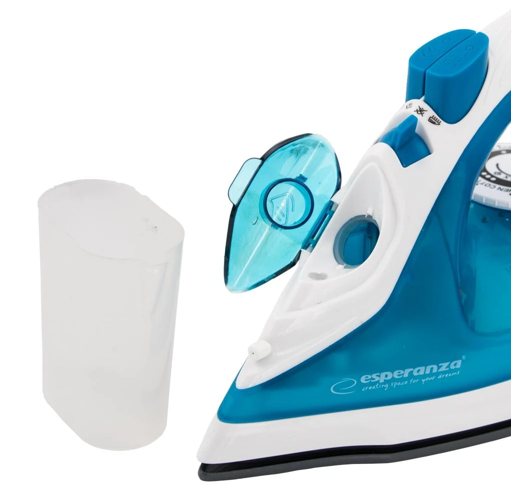 Lygintuvas steam Esperanza Ceramic EHI002 (2200W, mėlynas color)