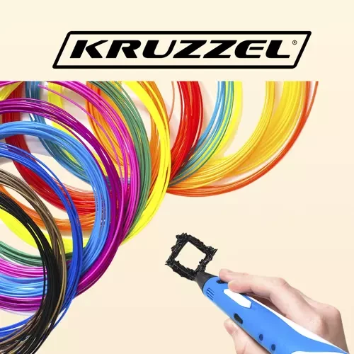 PLA 3D filamentai - 20 pcs. x 3m Kruzzel 19874