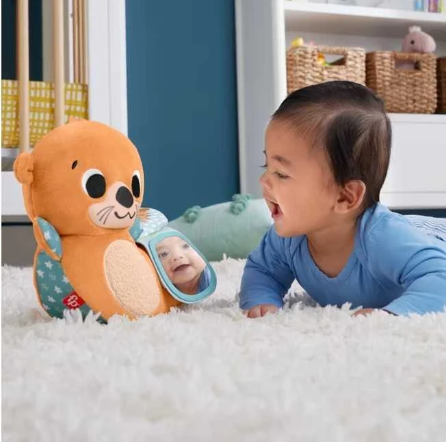 Mattel Fisher Price Sensimals veiklos pliušinis ūdras