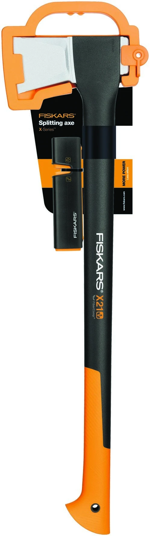 Kirvis X21 L + galąstuvas, Fiskars