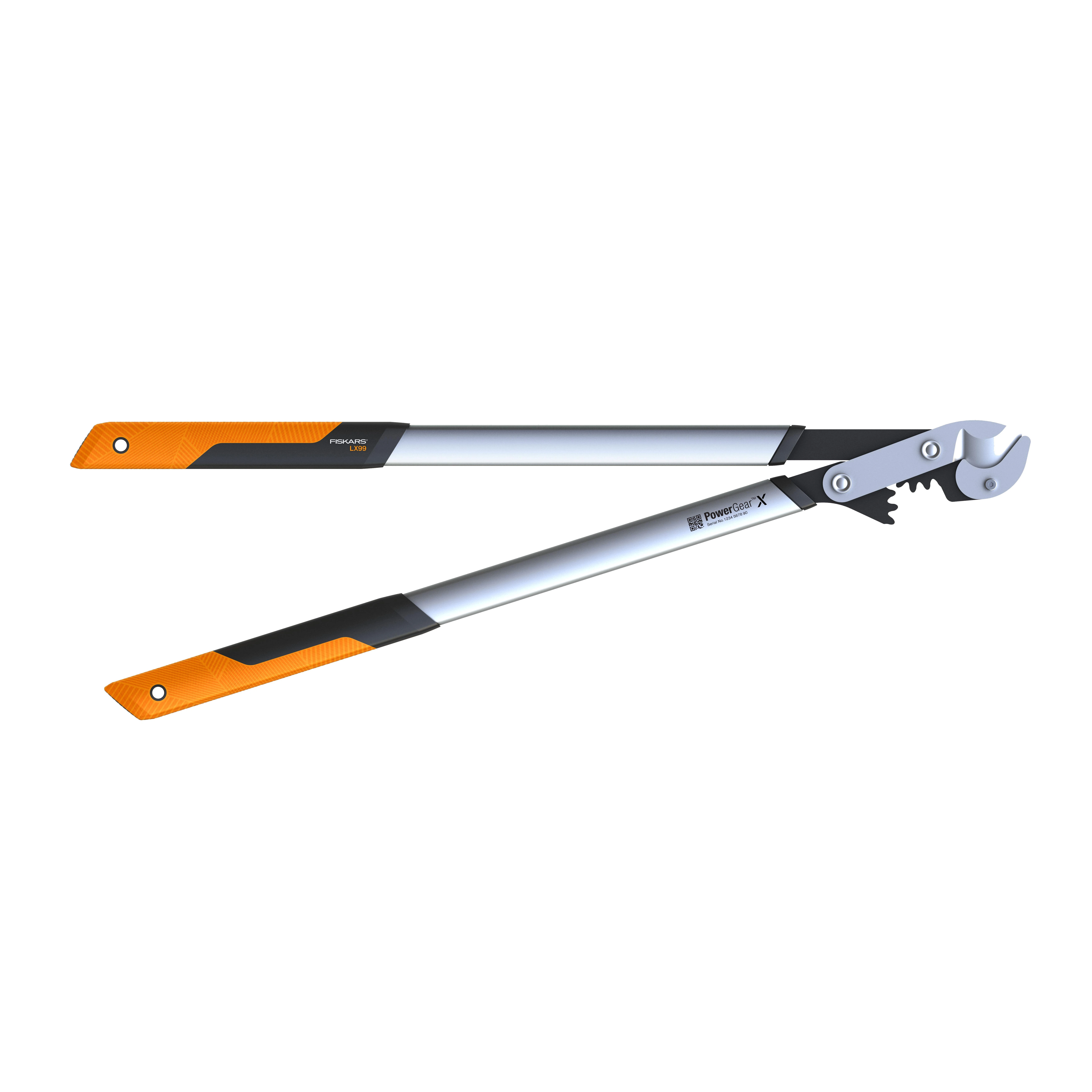 Fiskars PowerGear X sodo žirklės atraminiais ašmenimis LX99, L (1020189)