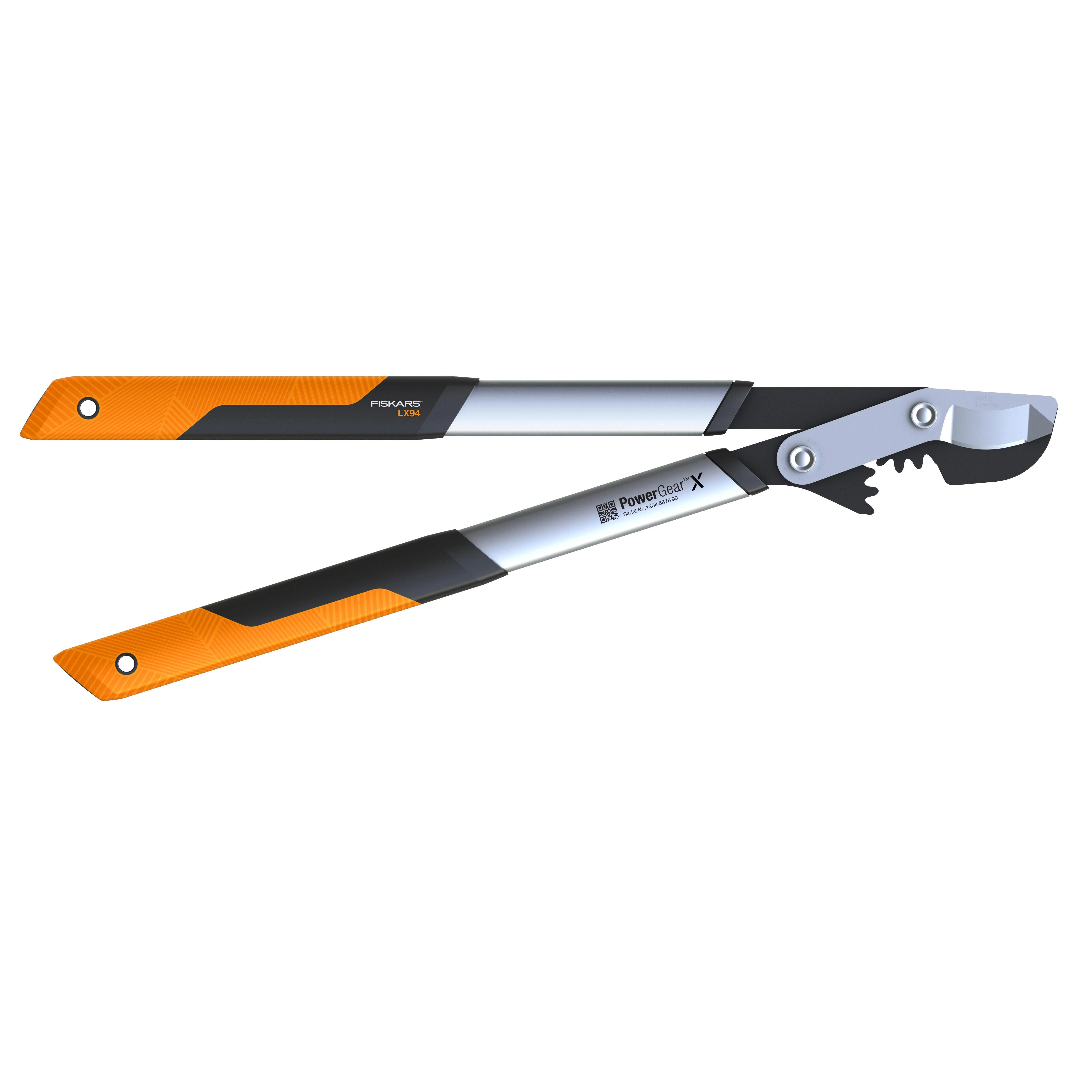 Fiskars PowerGear X sodo žirklės prasilenkiančiais ašmenimis LX94, M (1020187)