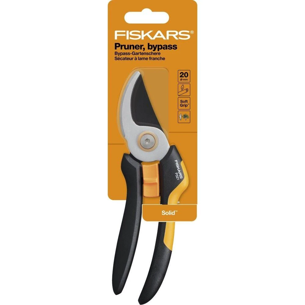 Fiskars Solid™ sekatorius prasilenkiančiais ašmenimis M (P321)
