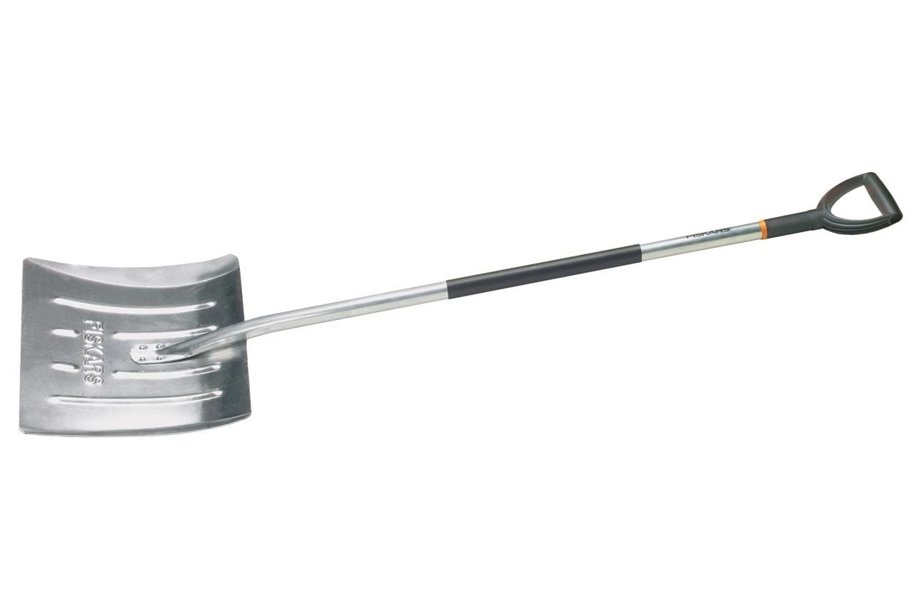 Fiskars Lengvas ir tvirtas aliumininis sniego kastuvas 44cm (1001636)