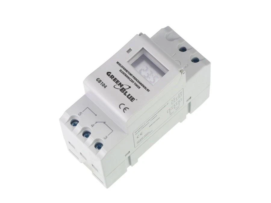 GreenBlue PROGRAMUOJAMAS ELEKTRONINIS LAIKO JUNGIKLIS GB-104