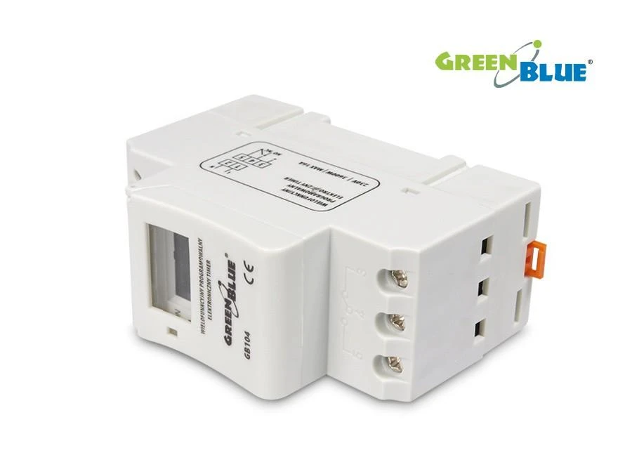 GreenBlue PROGRAMUOJAMAS ELEKTRONINIS LAIKO JUNGIKLIS GB-104