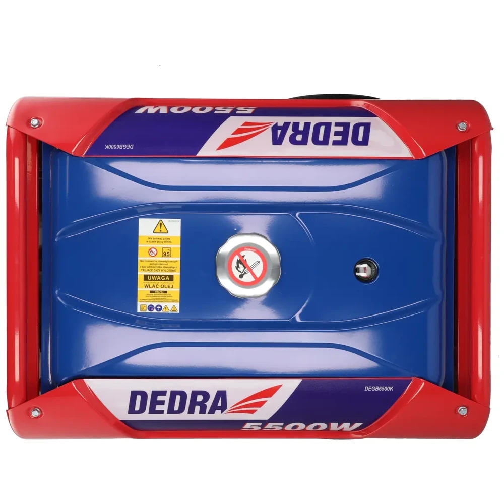 Generatorius Dedra DEGB6500K, 5,5 kW