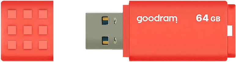 Pendrive Goodram USB 3.2 64GB oranžinė