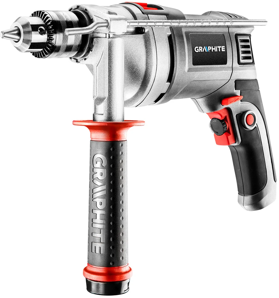 Graphite Grafitinis 58G727 SMŪGINIS GRĘŽTUVAS 720 W 3000 RPM Raktas