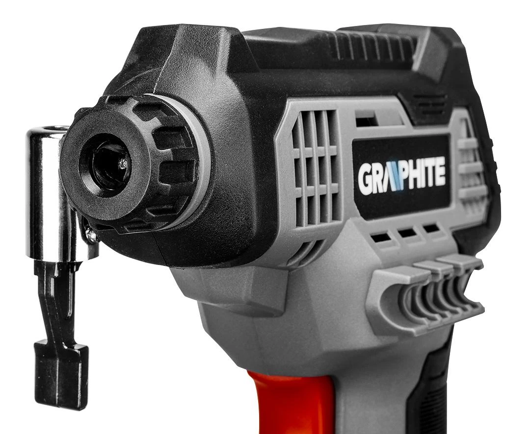 GRAPHITE kompresorius akumuliatorinis Energy+ 18V, be akumuliatoriaus ir kroviklio