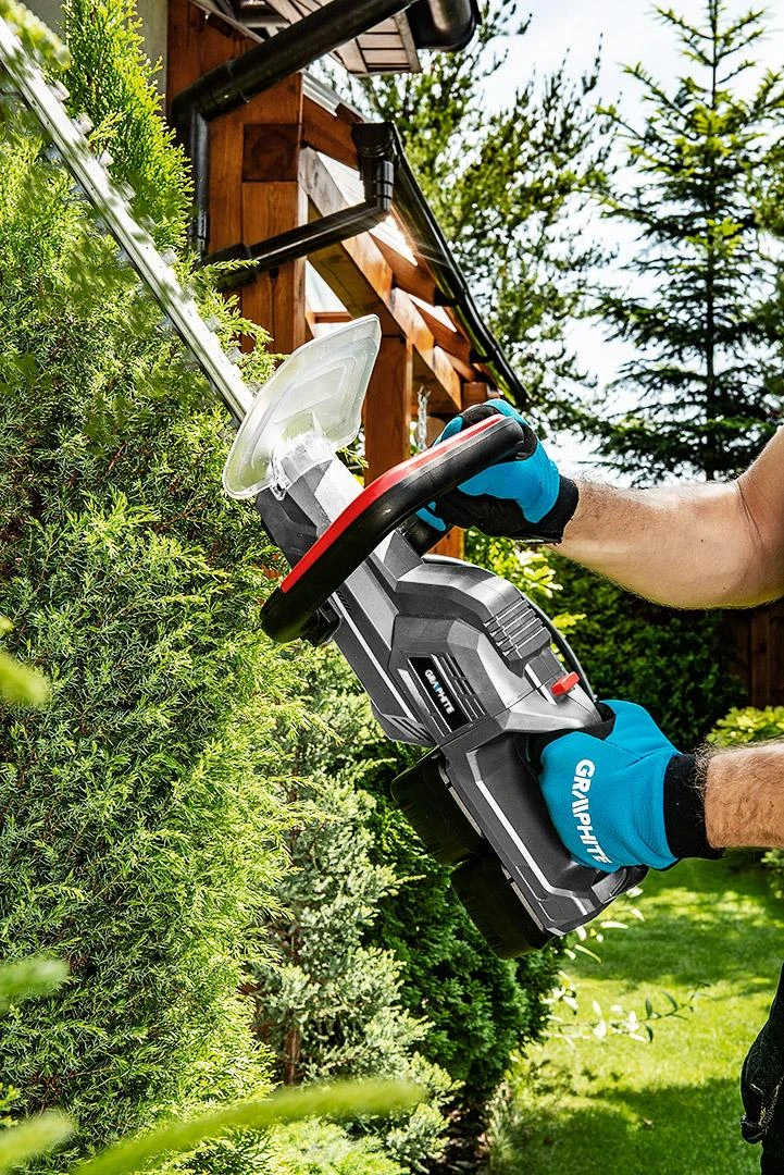 Akumuliatorinės gyvatvorių žirklės Graphite 5902062501165