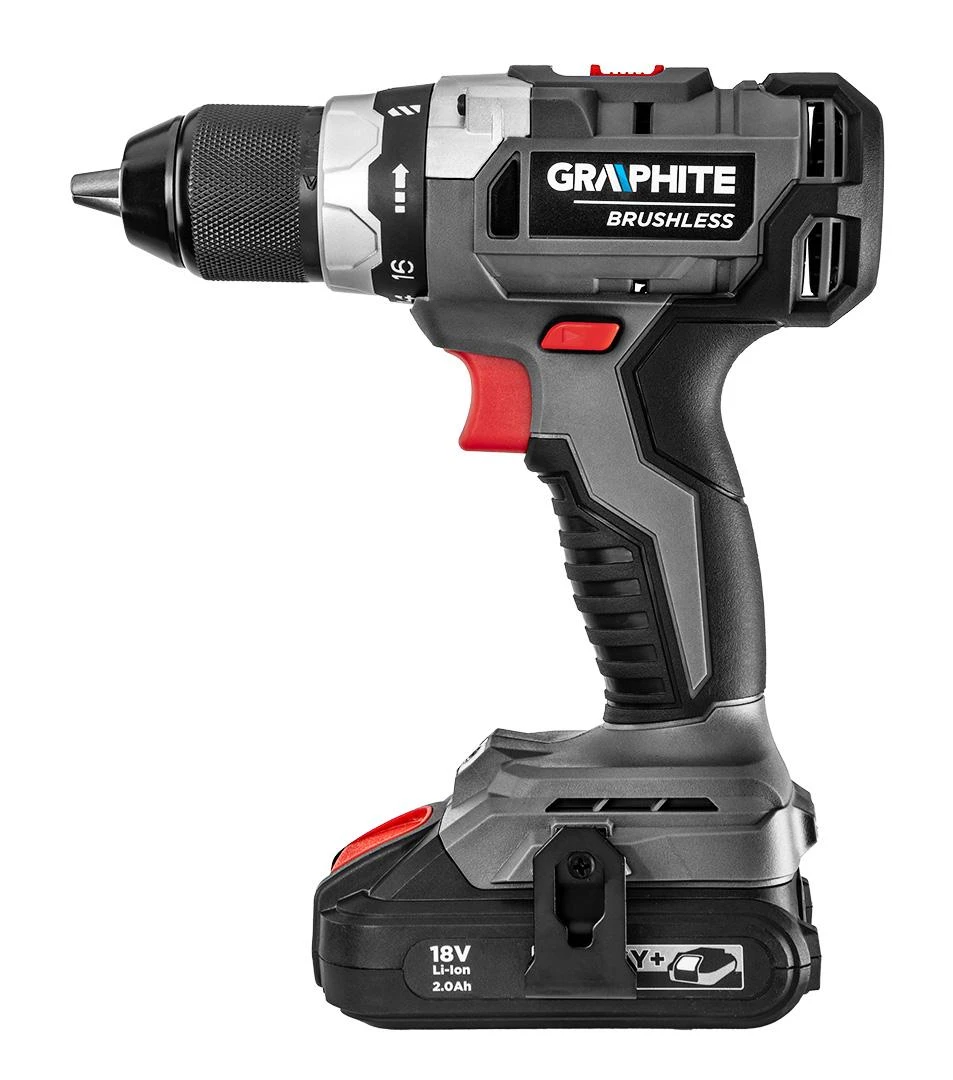 Suktuvas-gręžtuvas Graphite 58G019; 18 V (be akumuliatoriaus ir pakrovėjo)