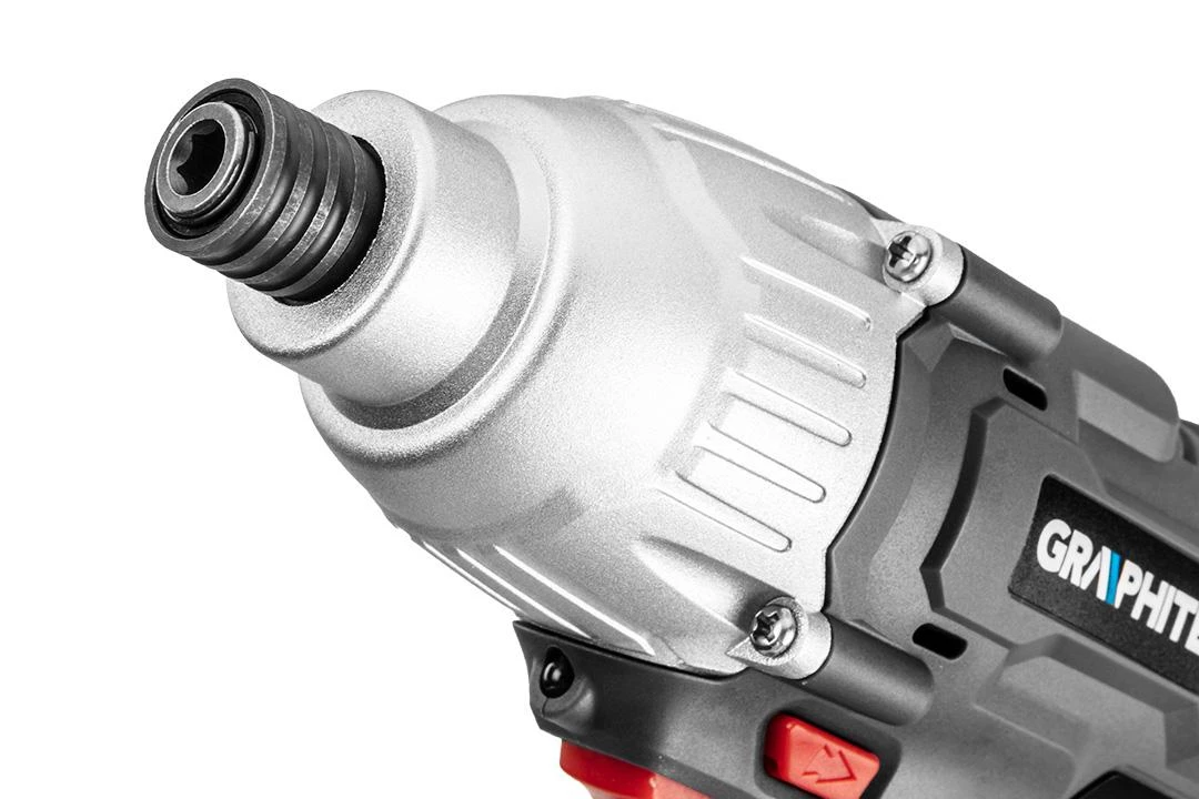 Akumuliatorinis smūginis suktuvas GRAPHITE 58G012 18V be akumuliatoriaus ir kroviklio