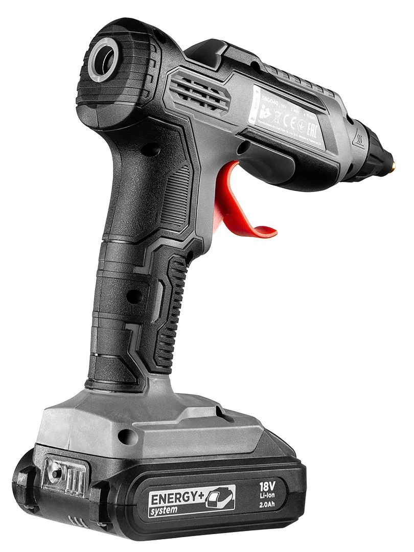 Akumuliatorinis klijų pistoletas Graphite 58G040; 18 V (be akumuliatoriaus ir pakrovėjo)