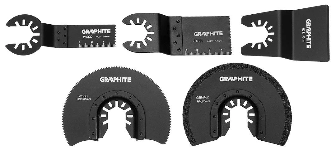 Daugiafunkcis elektrinis įrankis Graphite 59G025; 500 W
