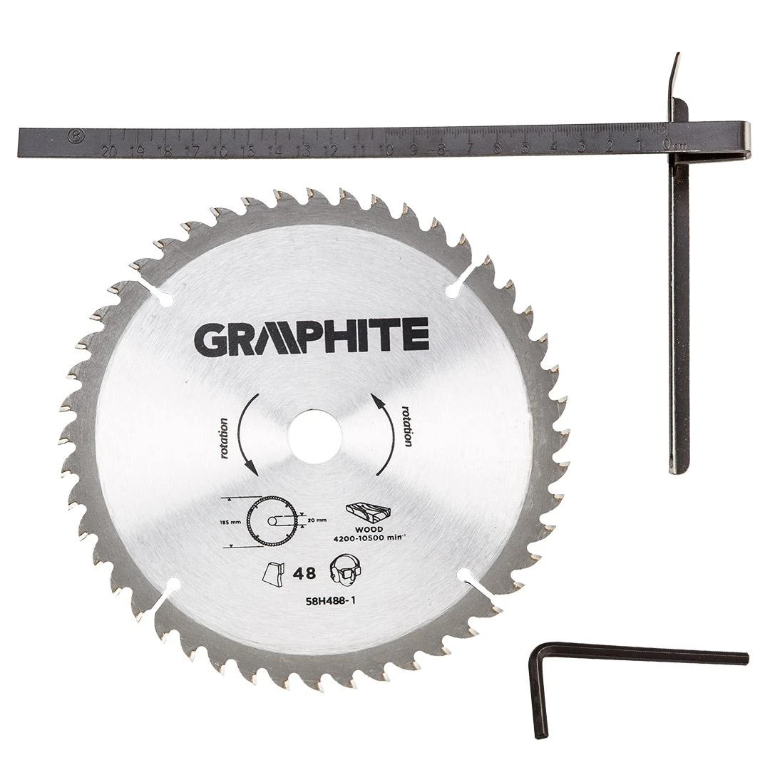 Diskinis pjūklas Graphite 58G488; 1200 W