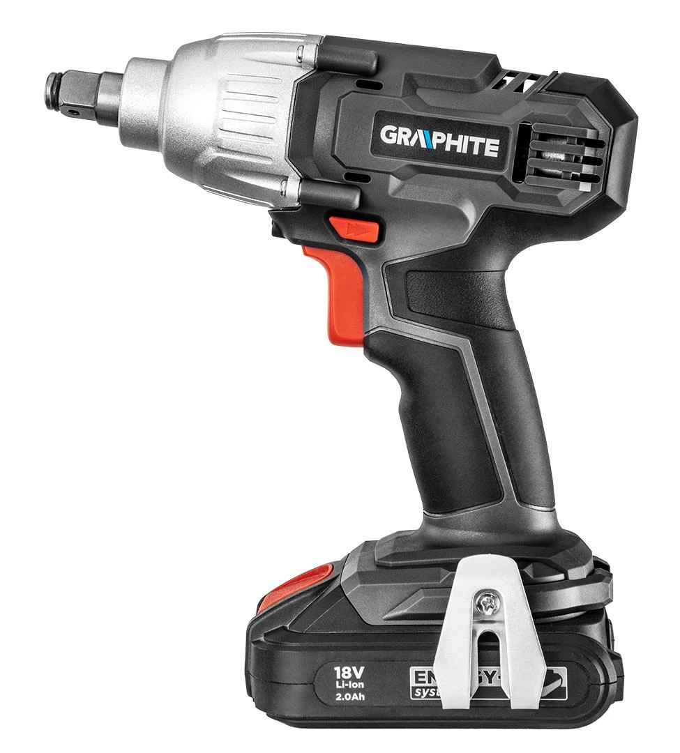 Graphite smūginis veržliasukis Energy+ 18V (58G018) be akumuliatoriaus ir kroviklio