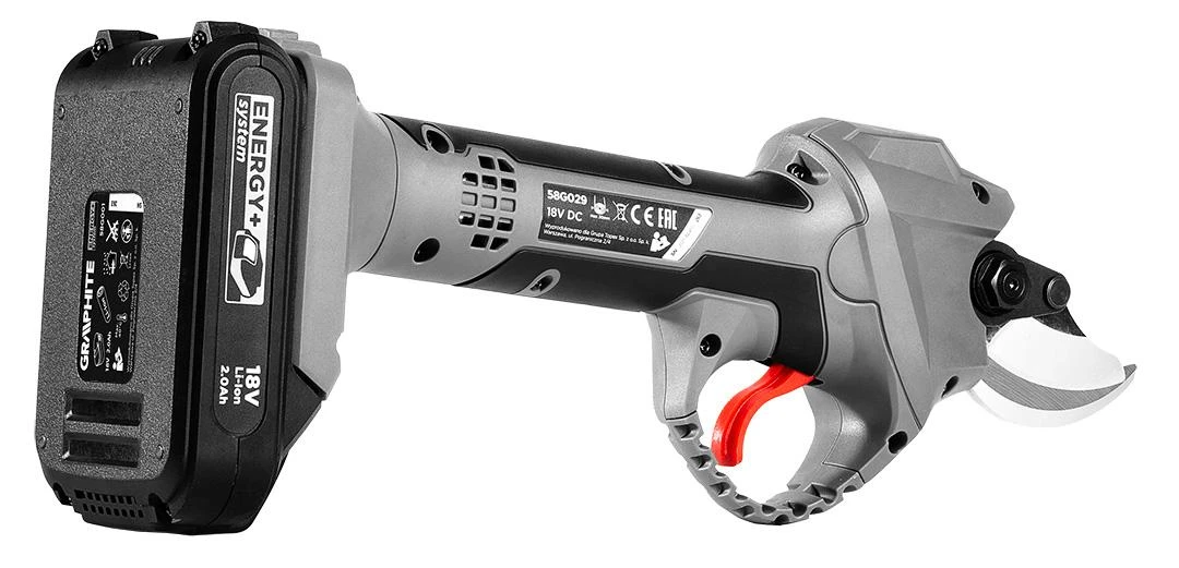 Graphite akumuliatorinis sekatorius 58G029 be akumuliatoraus ir kroviklio
