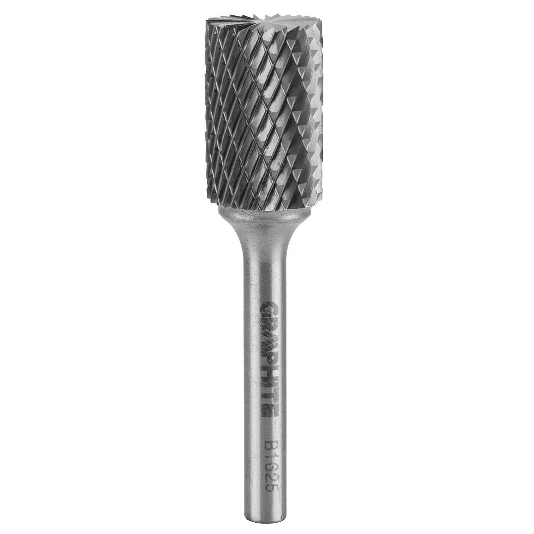 Graphite TCM metalo pjaustytuvas, B tipas (cilindro formos su pjovimo briaunomis viršuje), 16 x 25 mm, kotas 6 x 45 mm