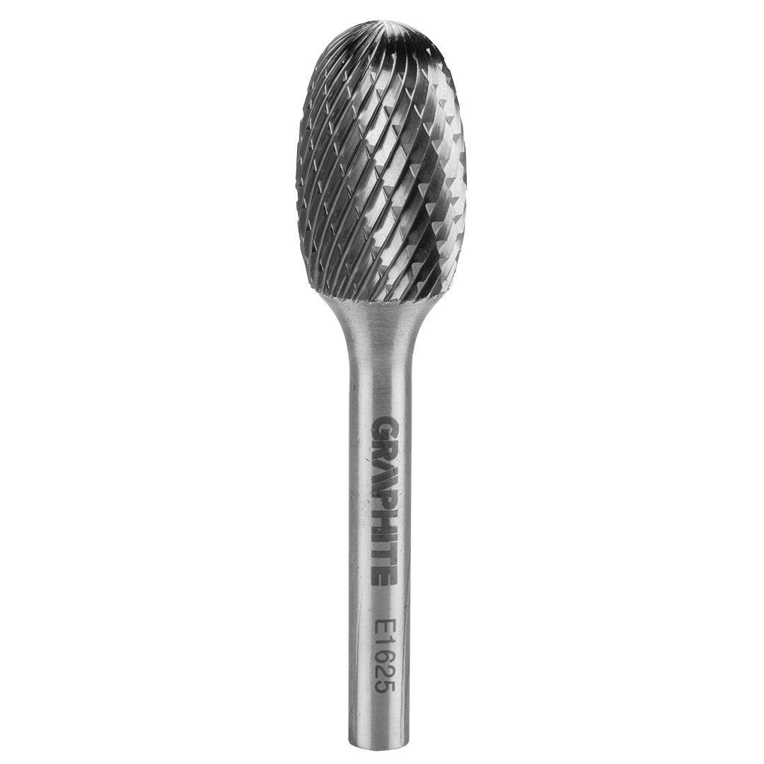 Graphite Frez HM metalo pjaustytuvas, E tipo (ovalus), 16 x 25 mm, kotas 6 x 45 mm