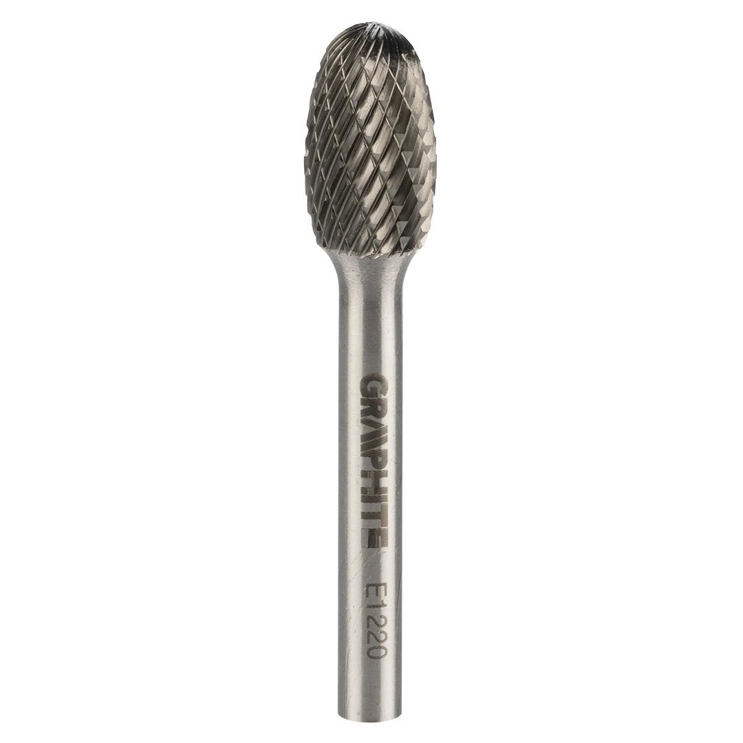 Frez HM metalo pjaustytuvas, E tipo (ovalus), 12 x 20 mm, kotas 6 x 45 mm